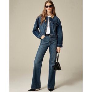 J. Crew Vintage Flare High Rise Semi Stretch Jeans Blue Size 27T
